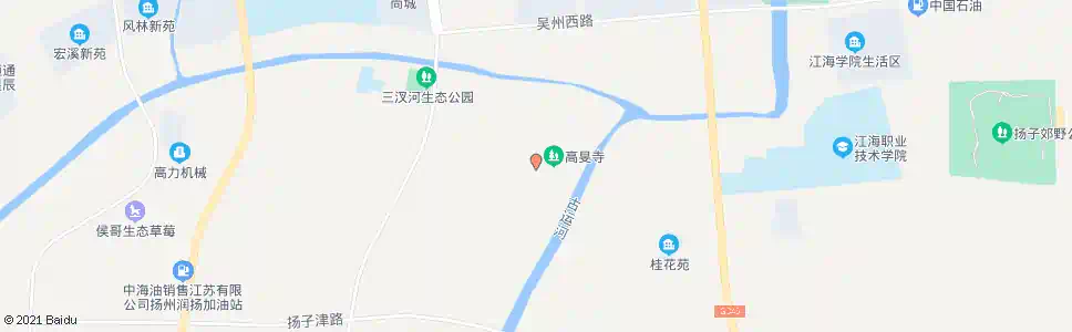 扬州高旻寺_公交站地图_扬州公交_妙搜公交查询2025