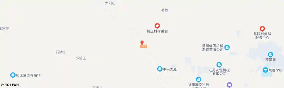 扬州卜庄_公交站地图_扬州公交_妙搜公交查询2025
