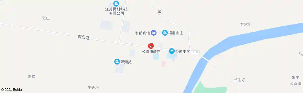 扬州公道镇_公交站地图_扬州公交_妙搜公交查询2025