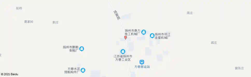 扬州方巷工业区_公交站地图_扬州公交_妙搜公交查询2025