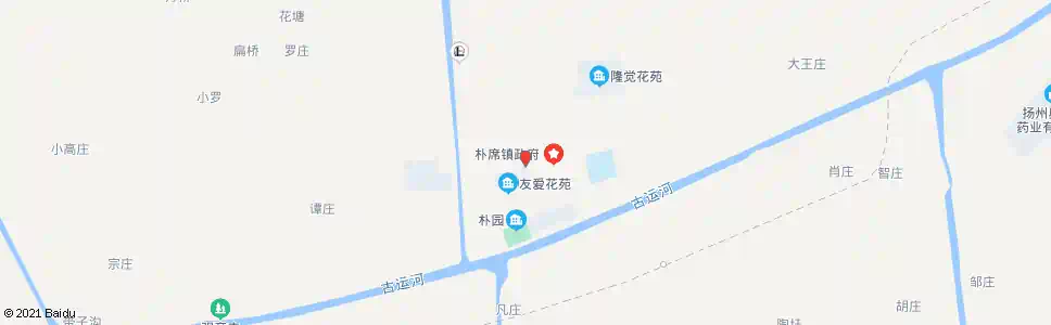 扬州朴席农贸市场_公交站地图_扬州公交_妙搜公交查询2025