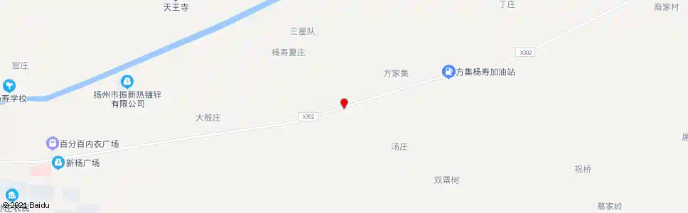 扬州高田庄_公交站地图_扬州公交_妙搜公交查询2025