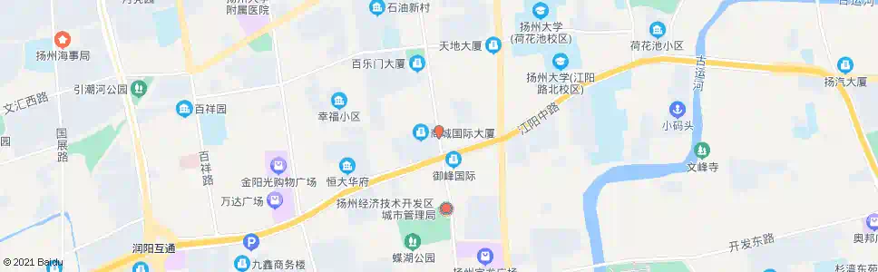 扬州扬州商城_公交站地图_扬州公交_妙搜公交查询2025