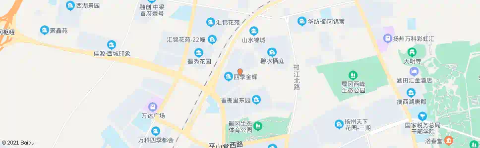 扬州四季金辉_公交站地图_扬州公交_妙搜公交查询2025