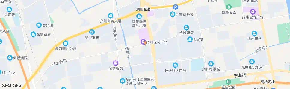 扬州金丰公司_公交站地图_扬州公交_妙搜公交查询2025