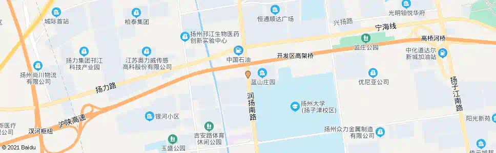 扬州沙头中心桥_公交站地图_扬州公交_妙搜公交查询2025