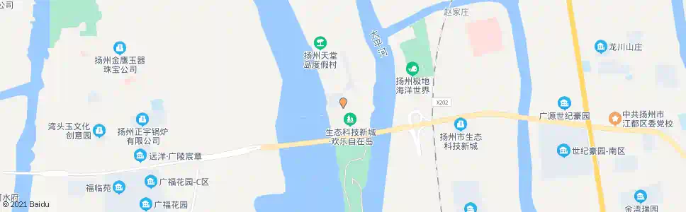 扬州欢乐自在岛(马可波罗花世界)_公交站地图_扬州公交_妙搜公交查询2025