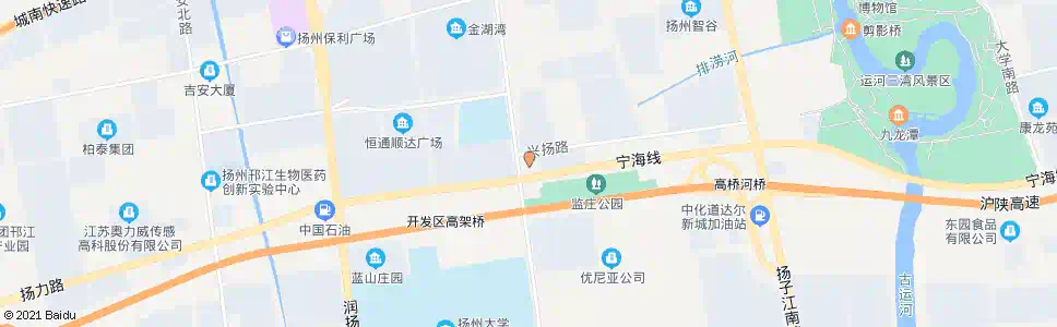 扬州创业园(绿景城)_公交站地图_扬州公交_妙搜公交查询2025