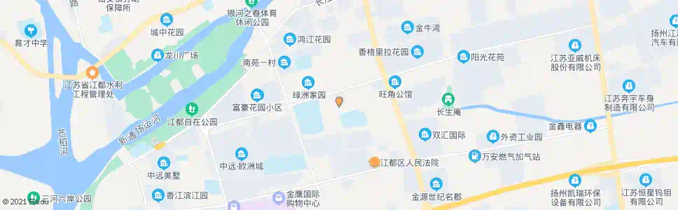 扬州新区派出所_公交站地图_扬州公交_妙搜公交查询2025