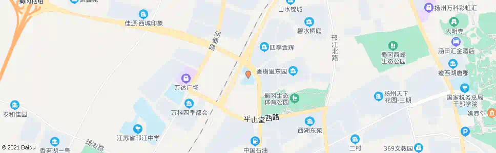 扬州新加坡花园(双语学校)_公交站地图_扬州公交_妙搜公交查询2025