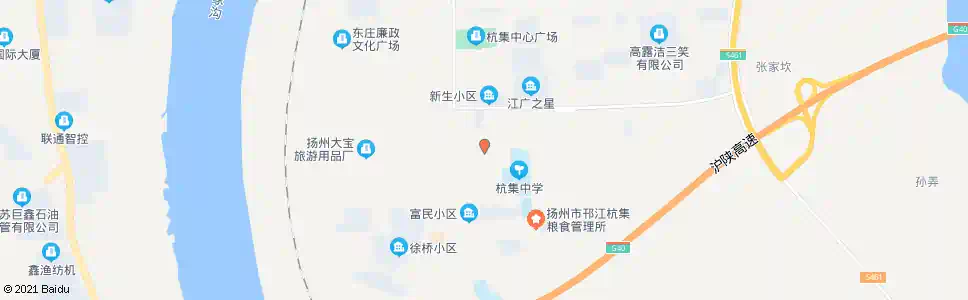 扬州鞠庄村何庄_公交站地图_扬州公交_妙搜公交查询2025