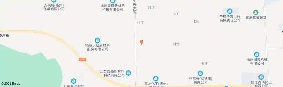 扬州中桥_公交站地图_扬州公交_妙搜公交查询2025