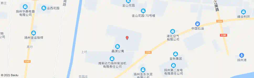 扬州晶澳公司_公交站地图_扬州公交_妙搜公交查询2025
