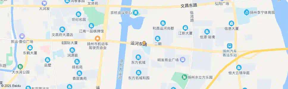 扬州万福大桥东_公交站地图_扬州公交_妙搜公交查询2025
