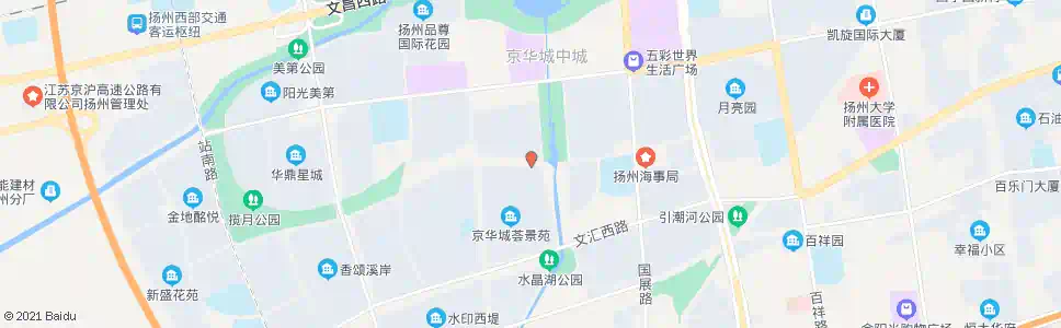扬州京华城御景苑_公交站地图_扬州公交_妙搜公交查询2025