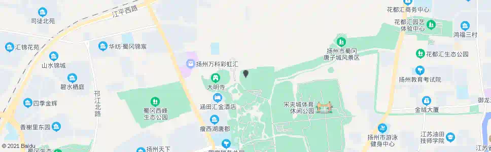 扬州观音山_公交站地图_扬州公交_妙搜公交查询2025