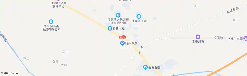 扬州双塘路_公交站地图_扬州公交_妙搜公交查询2025