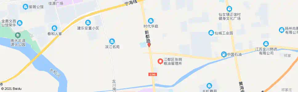 扬州张纲中学_公交站地图_扬州公交_妙搜公交查询2025