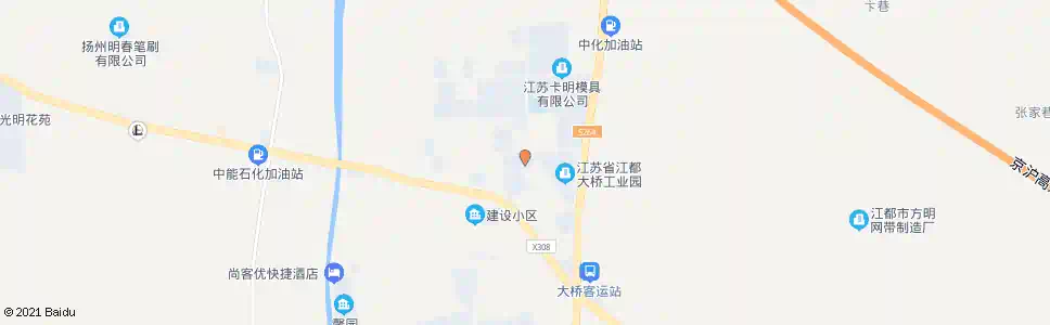 扬州针织总厂_公交站地图_扬州公交_妙搜公交查询2025