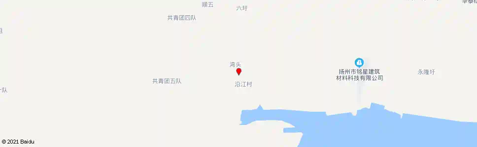 扬州沿江村_公交站地图_扬州公交_妙搜公交查询2025