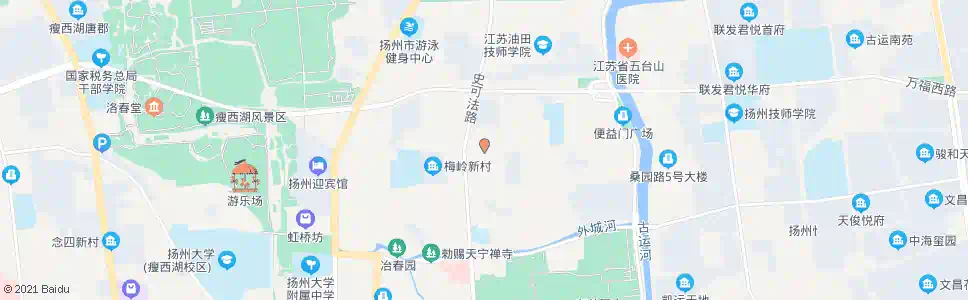扬州梅岭东路_公交站地图_扬州公交_妙搜公交查询2025