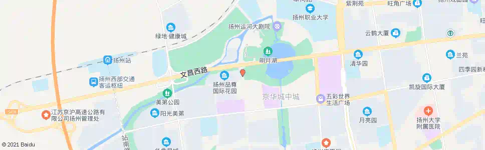 扬州双博馆南_公交站地图_扬州公交_妙搜公交查询2025