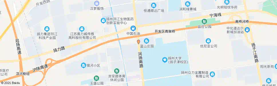 扬州中心桥_公交站地图_扬州公交_妙搜公交查询2025