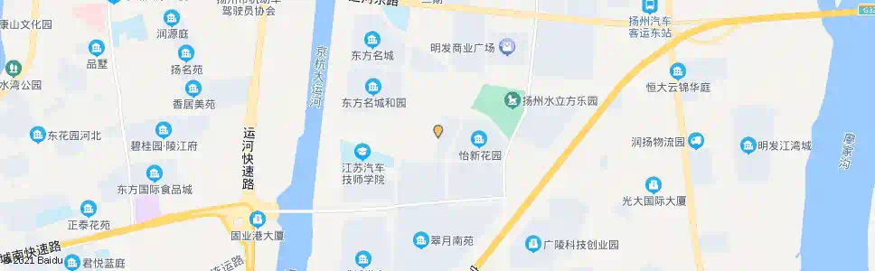 扬州皇都漫城东门_公交站地图_扬州公交_妙搜公交查询2025