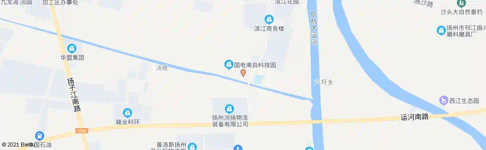 扬州夏桥南_公交站地图_扬州公交_妙搜公交查询2025