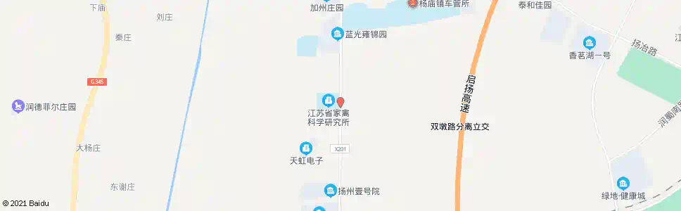 扬州家禽研究所_公交站地图_扬州公交_妙搜公交查询2025