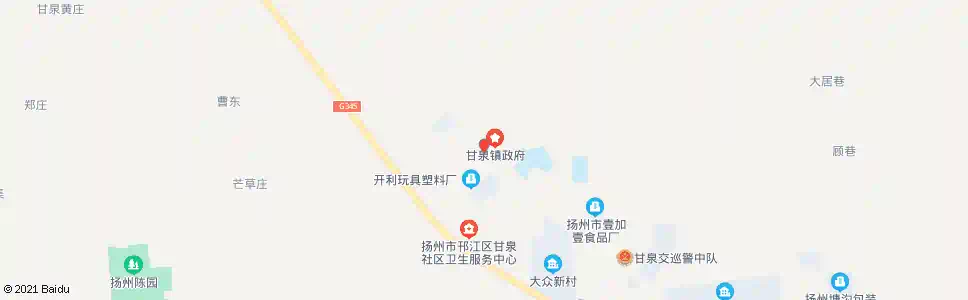 扬州甘泉镇政府_公交站地图_扬州公交_妙搜公交查询2025