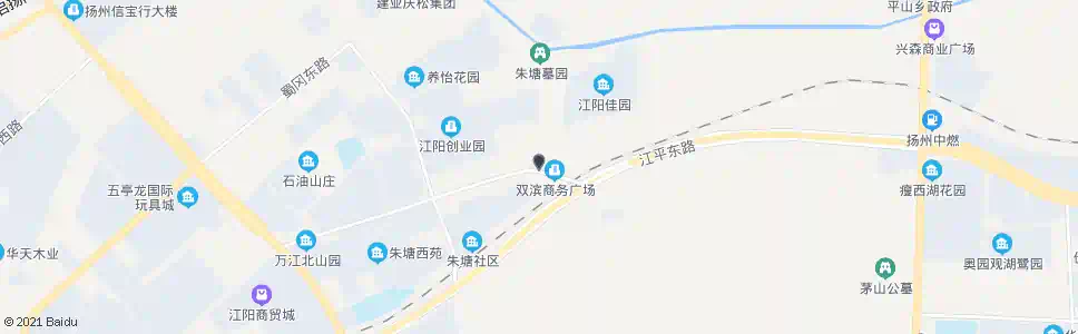 扬州创业园东路_公交站地图_扬州公交_妙搜公交查询2025