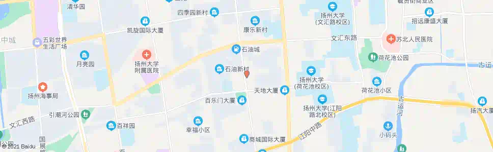 扬州油田一中_公交站地图_扬州公交_妙搜公交查询2025