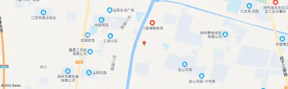扬州八南村_公交站地图_扬州公交_妙搜公交查询2025