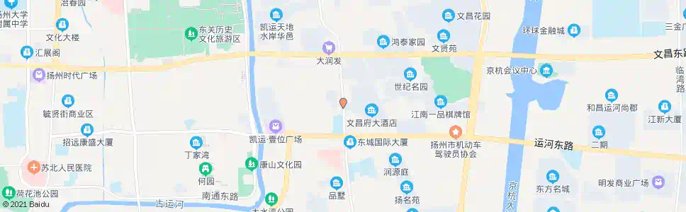 扬州仲裁委_公交站地图_扬州公交_妙搜公交查询2025