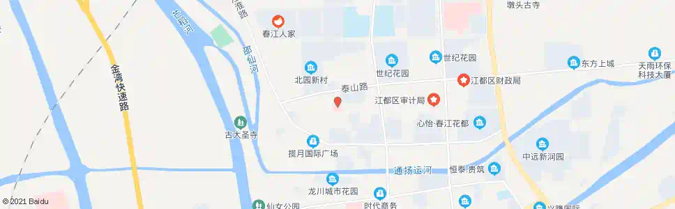 扬州江都中医院_公交站地图_扬州公交_妙搜公交查询2025