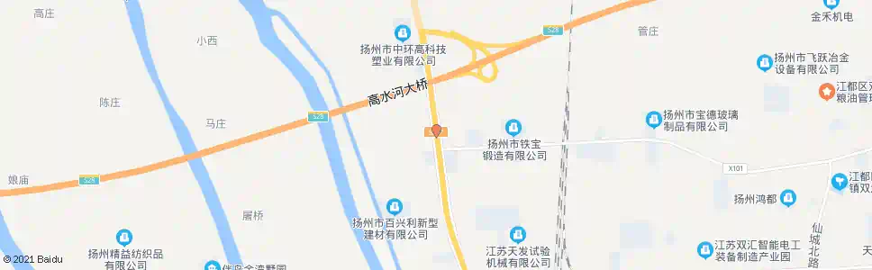 扬州新河_公交站地图_扬州公交_妙搜公交查询2025