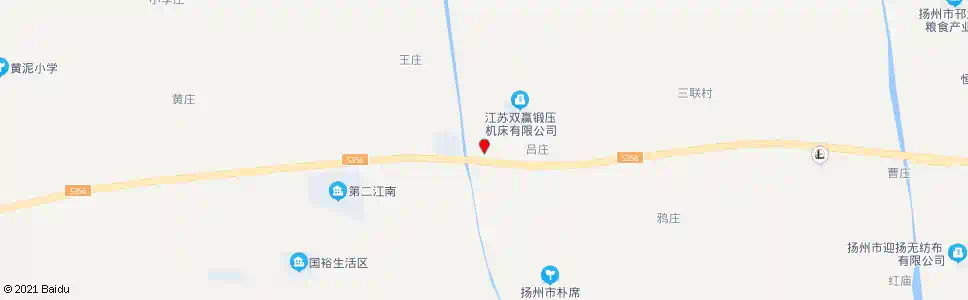 扬州朴土路岔口_公交站地图_扬州公交_妙搜公交查询2025