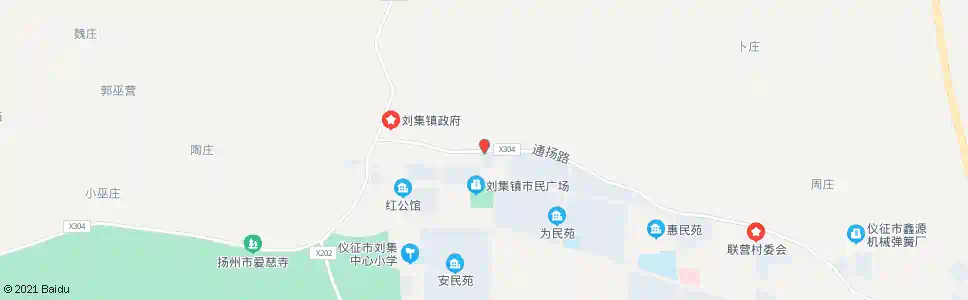 扬州刘集玩具厂_公交站地图_扬州公交_妙搜公交查询2025