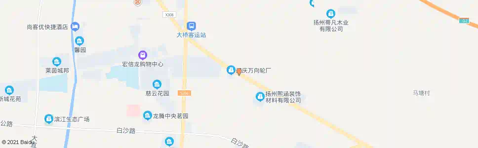 扬州果园_公交站地图_扬州公交_妙搜公交查询2025