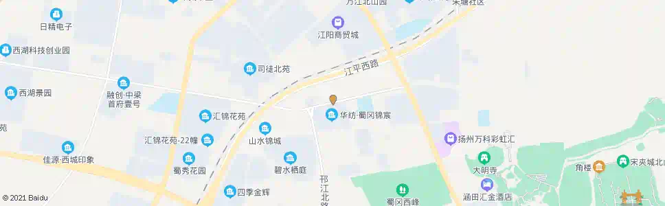 扬州邗江公安局_公交站地图_扬州公交_妙搜公交查询2025