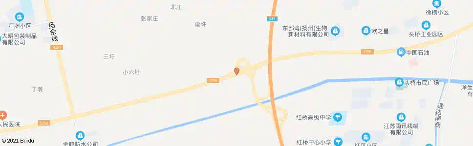 扬州华扬_公交站地图_扬州公交_妙搜公交查询2025