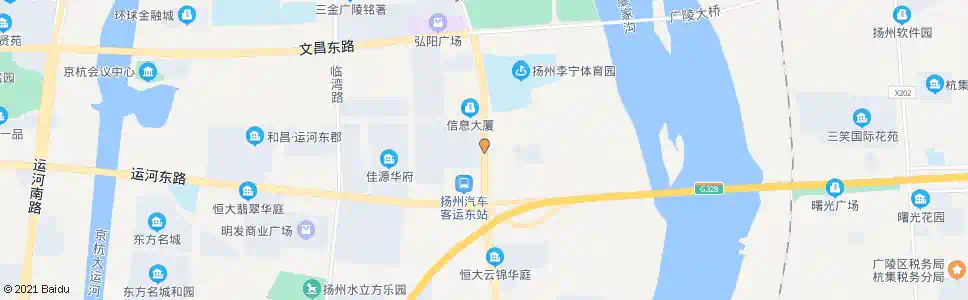 扬州沙湾中路_公交站地图_扬州公交_妙搜公交查询2025