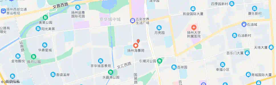 扬州奥都花城_公交站地图_扬州公交_妙搜公交查询2025