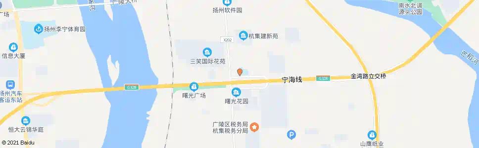 扬州裔庙村_公交站地图_扬州公交_妙搜公交查询2025