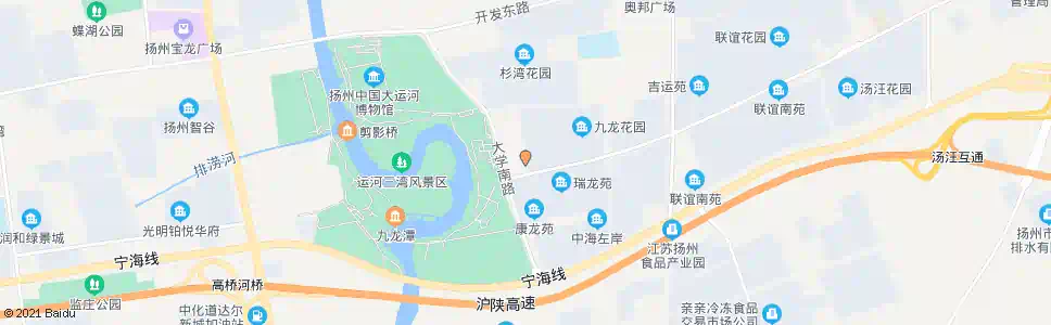 扬州杉湾花园公交首末站_公交站地图_扬州公交_妙搜公交查询2025