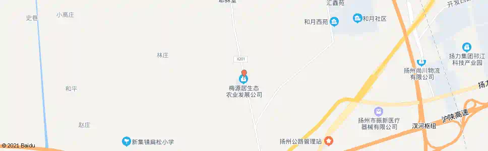 扬州董庄_公交站地图_扬州公交_妙搜公交查询2025