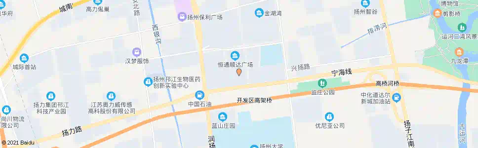 扬州振兴花园_公交站地图_扬州公交_妙搜公交查询2025