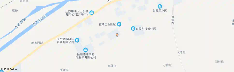 扬州宝威钢板_公交站地图_扬州公交_妙搜公交查询2025