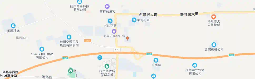 扬州嘉怡丽景花园(马家)_公交站地图_扬州公交_妙搜公交查询2025